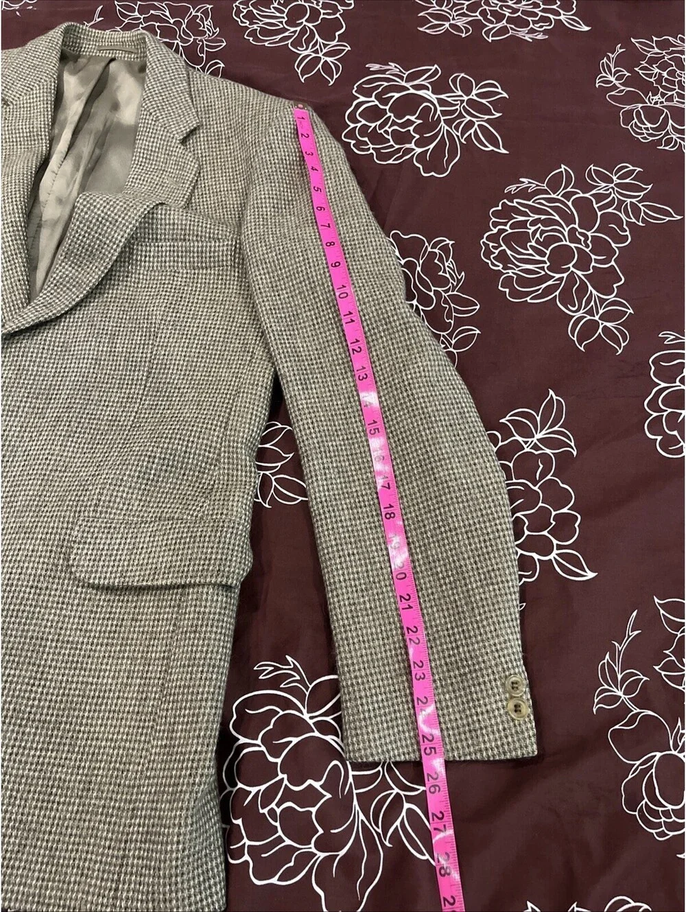 DONEGAL MIST HANDWOVEN TWEED SPORT COAT 42L CASHMERE MOHAIR WOOL BLEND VGC